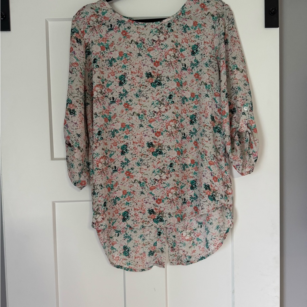 Pink Republic Floral Blouse